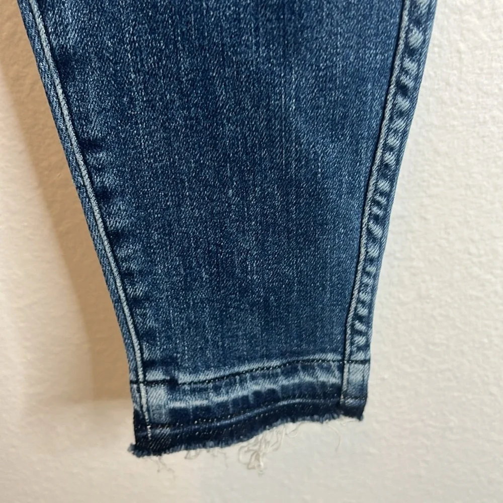 AYR The Riser High Rise Skinny Jeans in Neon Jupiter Size 25 - Picture 6 of 8